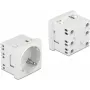Delock Easy 45 type F stopcontact met shutter, wit RAL 9003, 16 A, 250 V, 10-pack 81324