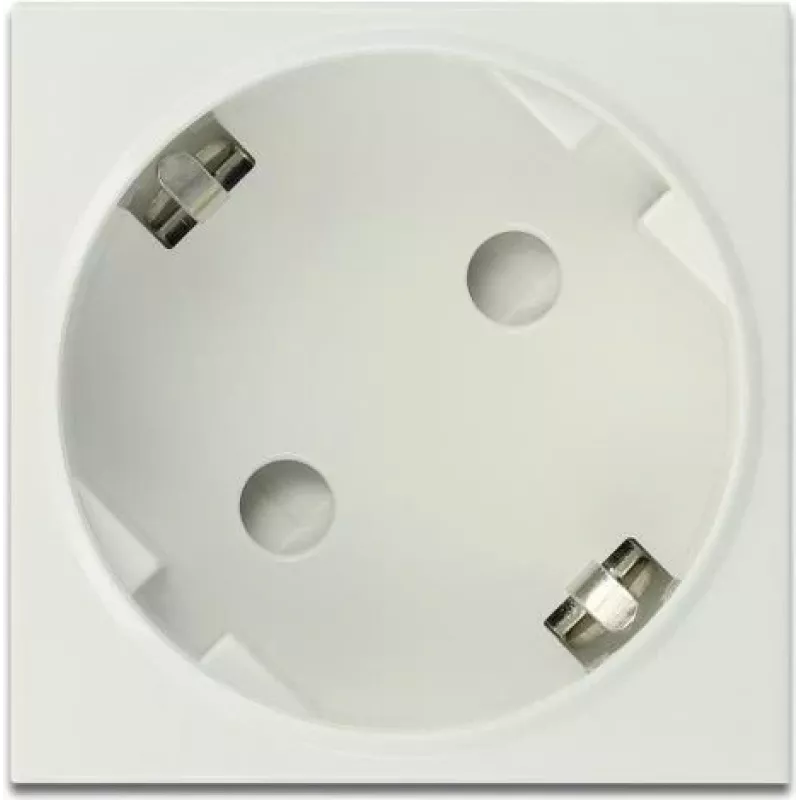 Delock Easy 45 type F stopcontact met shutter, wit RAL 9003, 16 A, 250 V, 10-pack 81324