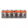 WAGO 221-415 COMPACT verbindingsklem 5-aderig 4 mm², 25-pack