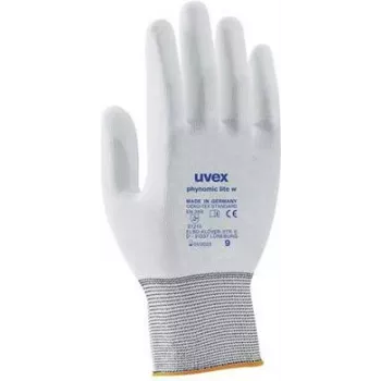 Uvex phynomic lite w veiligheidshandschoenen, maat 9, grijs/wit 6004109