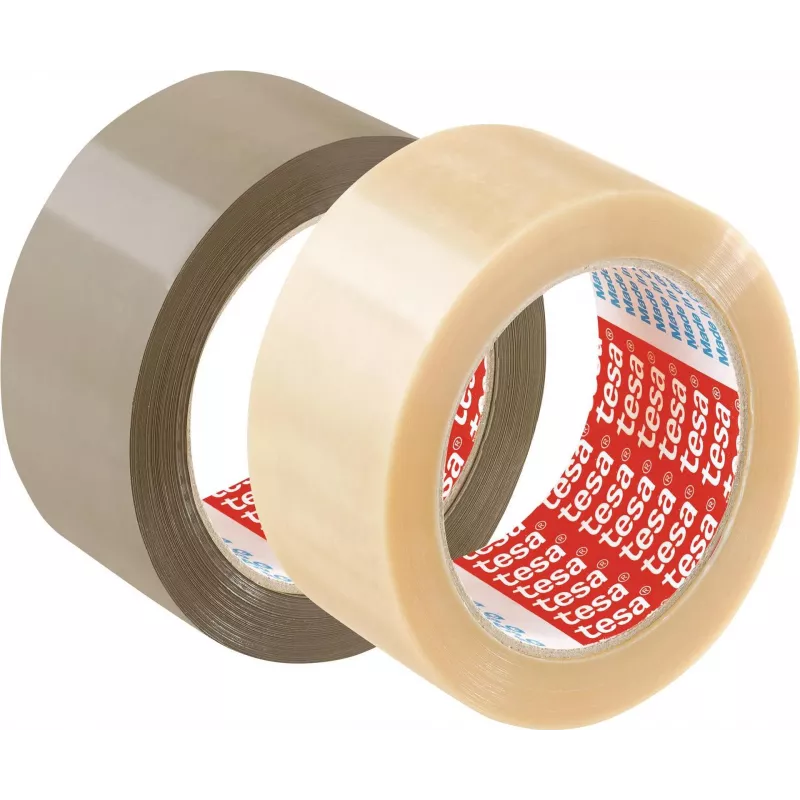 TESA ultra sterk 66 m PVC transparant verpakkingstape (57176)