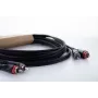 Cordial 14838 RCA stereo-audiokabel 6m zwart PVC twin (2x RCA stekker naar 2x RCA stekker)