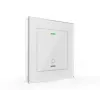 MDT BE-GTL1TW.B1 glastaster II Light, 1-voudig, RGBW status-LED, temperatuursensor, wit