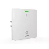 MDT BE-TAL55T1.B1 KNX taster met temperatuursensor, 1-voudig, RGB-W status-LED, zuiverwit glanzend