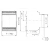 METZ Connect fasebewakingsrelais 230 V AC, 2 wisselcontacten, DIN-rail 1102720570