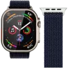 VONMÄHLEN Woven Loop voor Apple Watch 44/45/49mm, navy