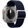 VONMÄHLEN Woven Loop voor Apple Watch 44/45/49mm, navy