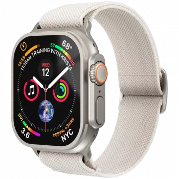 VONMÄHLEN Classic Nylon Loop 44, 45, 46, 49mm eenheidsmaat, crème