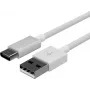 FLEXLINE FL31-13043 USB-A naar USB-C oplaad- en synchronisatiekabel, 2.0, ABS, wit, 2m