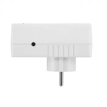 H-Tronic 1114720 watermelder met externe sensor, stekker, 230V AC, akoestisch alarm 85 dB, relaissuitgang, 2m sensorkabel