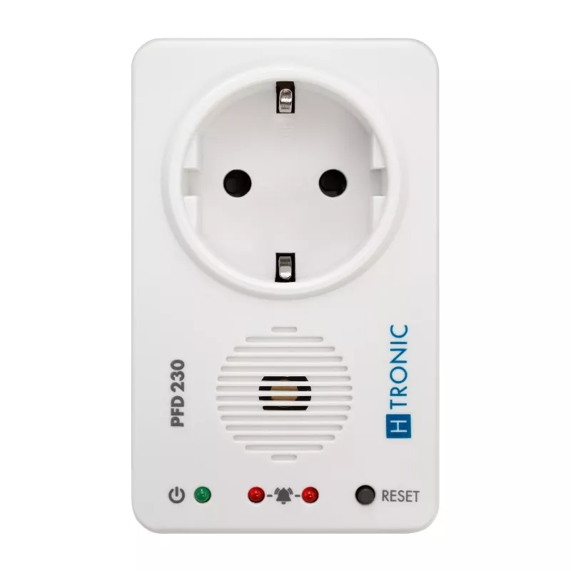 H-Tronic 1114800 stroomuitvalmelder, batterijgevoed, 80 dB alarm