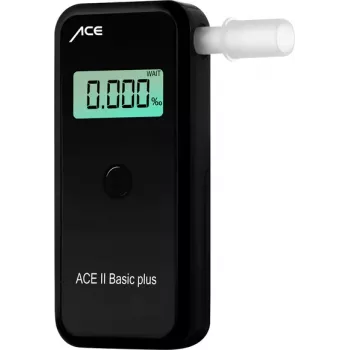 ACE OF SWEDEN ACE alcoholtester II ademalcoholmeter met elektrochemische sensor, 4‰ BAC, LCD-display