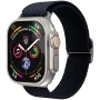 VONMÄHLEN geweven Loop voor Apple Watch 40/41/42mm, navy