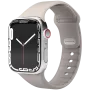VONMÄHLEN Classic Band 2 voor Apple Watch 44mm, 45mm, 49mm, one size, crème