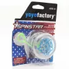 YoYoFactory Spinstar in het donker oplichtende blauwe beginners- tot gevorderden-yo-yo