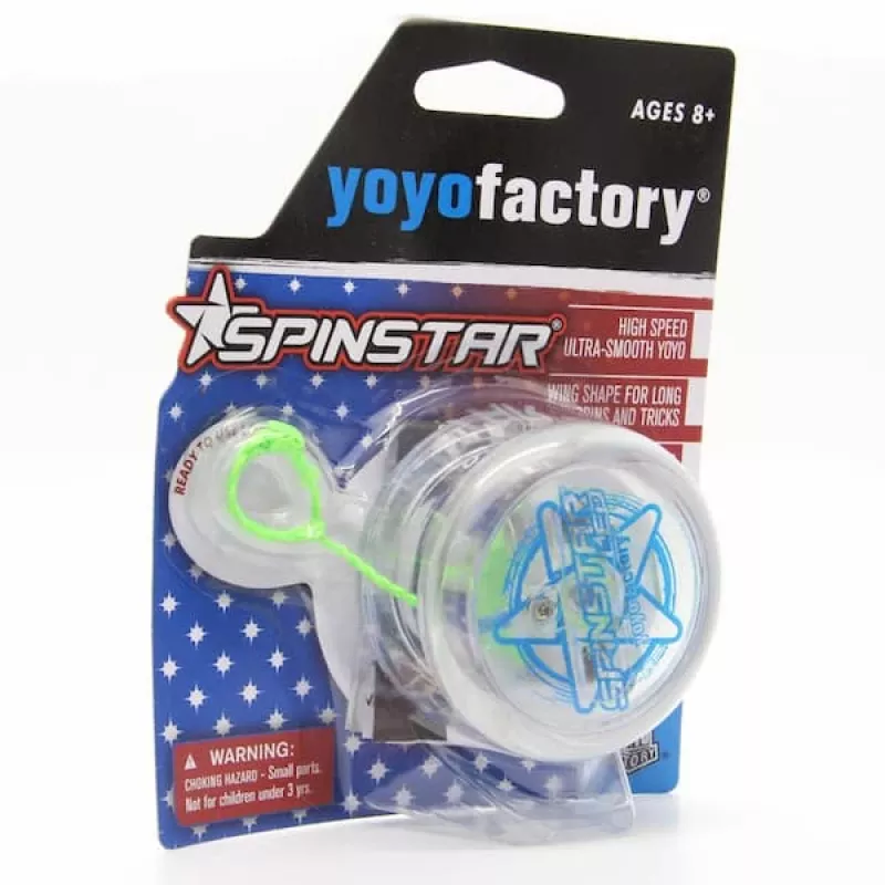 YoYoFactory Spinstar in het donker oplichtende blauwe beginners- tot gevorderden-yo-yo