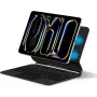 DIGISTOR HK ESR iPad Pro 13 inch (M4, 2024) toetsenbordhoes met verstelbare magnetische standaard, afneembare beschermhoes, Rebound 360 serie, grijs