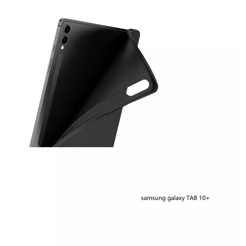 MRDISC achterzijde-afdekking voor Samsung Galaxy Tab S10+ 5G 256 GB, zwart TPU (MG-BCSGTABS105GSW)