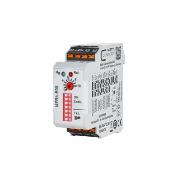 METZ Connect 11065870 multifunctie-tijdrelais 230 V AC, 1 wisselcontact, 8 functies, DIN-rail