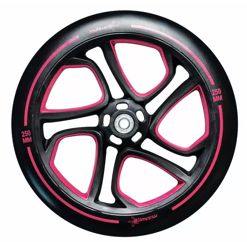 MUUWMI aluminium step PRO trottinette 250/215 mm rood