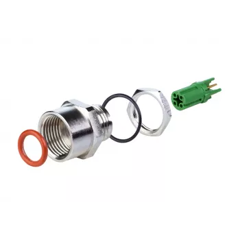 METZ CONNECT MMT361A115-0001 M12 bus 5-polig A-gecodeerd schroefaansluiting veldmonteerbare connector, recht, IP67, staal