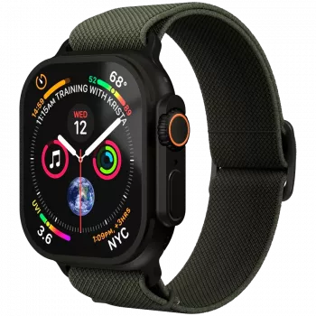 VONMÄHLEN Classic Nylon Loop 44/45/49mm one size olijf zwart