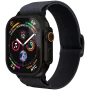 VONMÄHLEN Classic Nylon Loop voor Apple Watch 40/41/42 mm, One Size, Navy Black