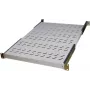 IT-BUDGET 19 inch vaste bodem voor rack, 150 kg draagvermogen, 650 mm diepte, lichtgrijs 90ITB19FBX650G