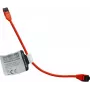 IT-BUDGET Cat.8.1 slim Ethernet-patchkabel, S/FTP, 40 Gbps, 2000 MHz, LSZH, PoE+, rood, 0,5 m 90ITBSLIM81PK050R