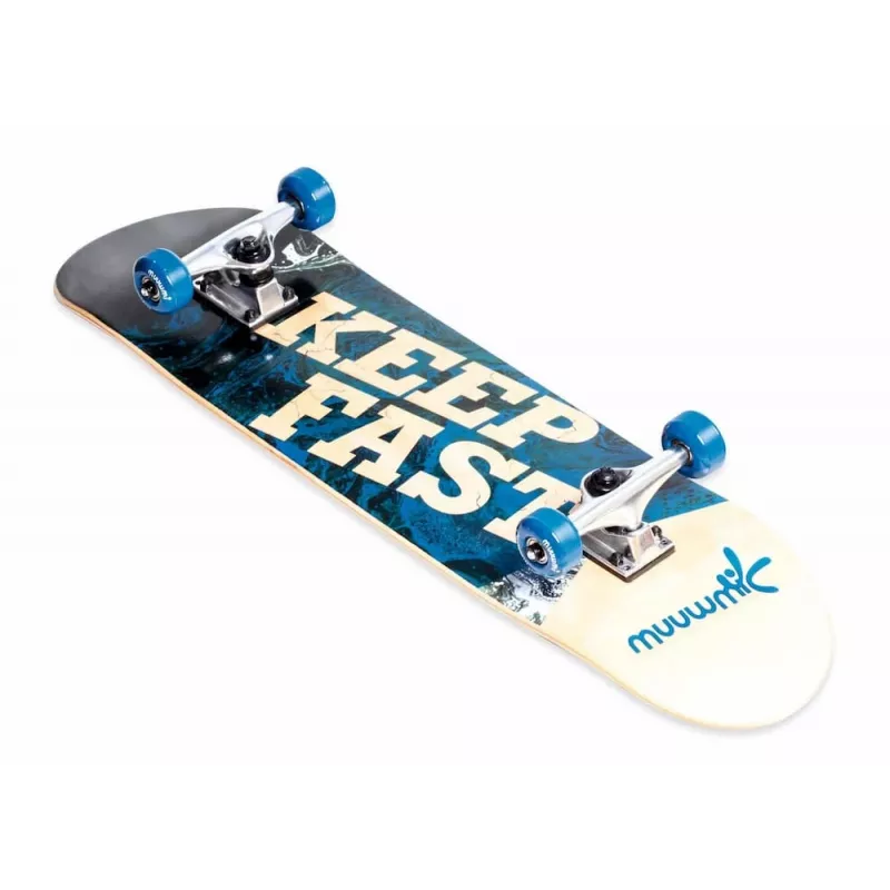 MUUWMI AU 561 compleet skateboard met draagtas, ABEC 5, Wave