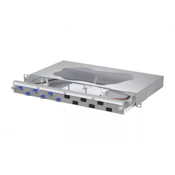 METZ CONNECT glasvezel-las-patchpaneel 6xLC-D OS2 1U rackmontage 1504697406-F