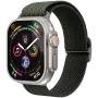 VONMÄHLEN geweven loop voor Apple Watch 40/41/42mm, olijf