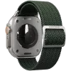 VONMÄHLEN geweven loop voor Apple Watch 40/41/42mm, olijf