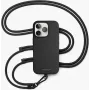 VONMAEHLEN Infinity Go universele telefoonketting zwart – verstelbaar tot 150 cm