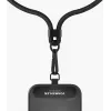 VONMAEHLEN Infinity Go universele telefoonketting zwart – verstelbaar tot 150 cm