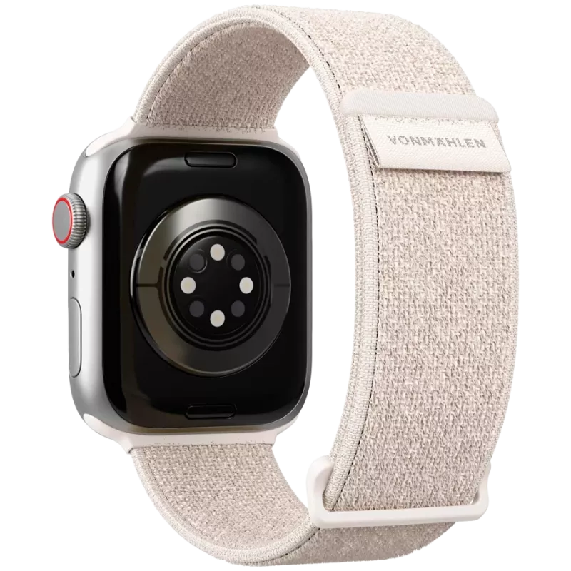 VONMÄHLEN Fitness Loop 2 armband voor Apple Watch 40/41/42mm, crème