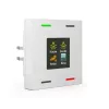MDT BE-TAS63T4.01 KNX Smart 63 glastaster 4-voudig met kleurendisplay en temperatuursensor, studio wit glanzend