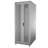 IT-BUDGET 19 inch serverrack SRK compleetset - 42U - BxD 800x1000 mm - geperforeerde dubbele deuren voor + achter - 4 actieve ventilatoren - PDU - legplanken - gemonteerd - lichtgrijs 99ITB19SRK42810DTGM