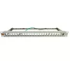 IT-BUDGET 19 inch 24-poorts Keystone patchpaneel, 1U, onbezet, lichtgrijs 90ITBMT24PORTG