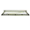 IT-BUDGET 19 inch 24-poorts Keystone patchpaneel, 1U, onbezet, lichtgrijs 90ITBMT24PORTG