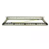 IT-BUDGET 19 inch 24-poorts Keystone patchpaneel, 1U, onbezet, lichtgrijs 90ITBMT24PORTG