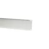IT-BUDGET 19 inch blindplaat / rackblende - 2U - robuuste metalen versie - lichtgrijs (90ITBBP2HEG)