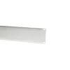 IT-BUDGET 19 inch blindplaat / rackblende - 2U - robuuste metalen versie - lichtgrijs (90ITBBP2HEG)