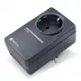 H-Tronic 1114730 inschakelstroombegrenzer SCL 3680 IP20, 16 A, 3680 W, Schuko stekkeradapter, zwart