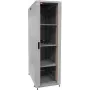 IT-BUDGET 19 inch Server Rack SRK Compleetset - 42U - 600x1000 mm - Glas-/Stalen deur - 4 actieve ventilatoren - PDU - legborden - Flatpack - Lichtgrijs (90ITB19SRK42610GG)