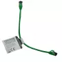 IT-BUDGET Cat.8.1 slim patchkabel, S/FTP, 40 Gbps, 2000 MHz, groen, 0,15 m 90ITBSLIM81PK015GR