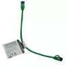 IT-BUDGET Cat.8.1 slim patchkabel, S/FTP, 40 Gbps, 2000 MHz, groen, 0,15 m 90ITBSLIM81PK015GR