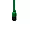 IT-BUDGET Cat.8.1 slim patchkabel, S/FTP, 40 Gbps, 2000 MHz, groen, 0,15 m 90ITBSLIM81PK015GR