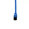 IT-BUDGET Cat.8.1 Slim Ethernet-patchkabel, S/FTP, 40Gbps, 2000MHz, LSZH, PoE+, blauw, 0,5m 90ITBSLIM81PK050B