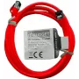 IT-BUDGET Cat.8.1 Slim Ethernet-patchkabel, S/FTP, 40Gbps, 2000MHz, LSZH, PoE+, rood, 2m 90ITBSLIM81PK2R